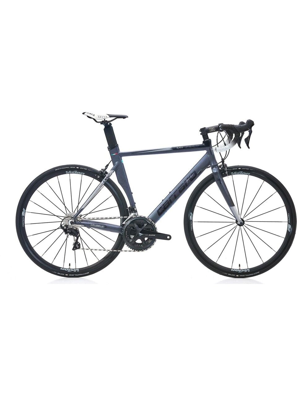 Carraro Race 062 Aero Yarış Bisikleti - Mat Koyu Gri 56cm